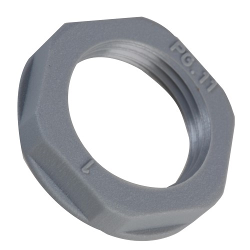 8462 HEYCO GRAY LOCKNUT NYLON